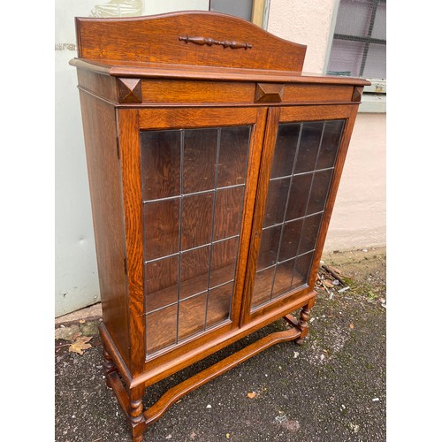 51 - Antique Glazed Bookcase.