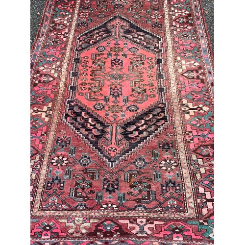 95 - Devorative Hand Knotted Rug. 220 x 138 cms