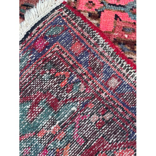 95 - Devorative Hand Knotted Rug. 220 x 138 cms