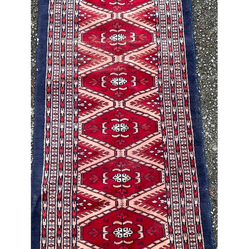 99 - Decorative Hand Tied  Ground Runner. 162 x 51 cms