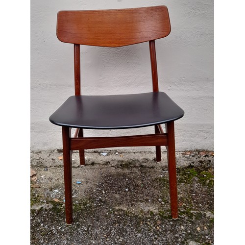 10A - 3 x Mid Century Danish Dinning chairs