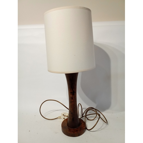 33 - Decorative table lamp and shade,  63cm high