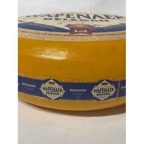 118 - Vintage Wapenaer Shop Window Advertising Cheese Wheel Mould. 35cm Diameter