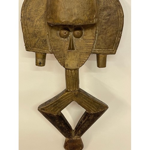 131 - Kota Reliquary Figure Gabon . 53 cms High.