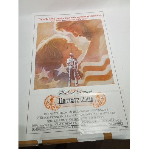 406 - Vintage cinema poster of HEAVEN'S GATE 1984. United Artists, size 103cm x 68cm