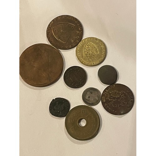 243 - Small Group Of Antique Coins (9)