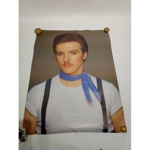 497 - Vintage poster of MIDGE URE 1981 size 79cm x 60cm