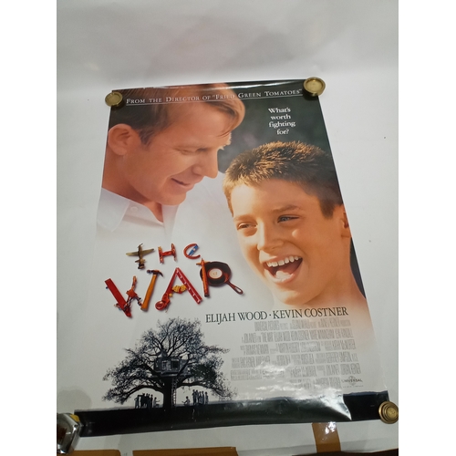 Vintage Cinema Poster The War Starring Elijah Wood And Kevin Costner