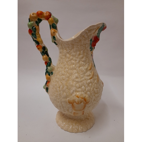 305 - Clarice Cliff Harvest Jug 29cm high