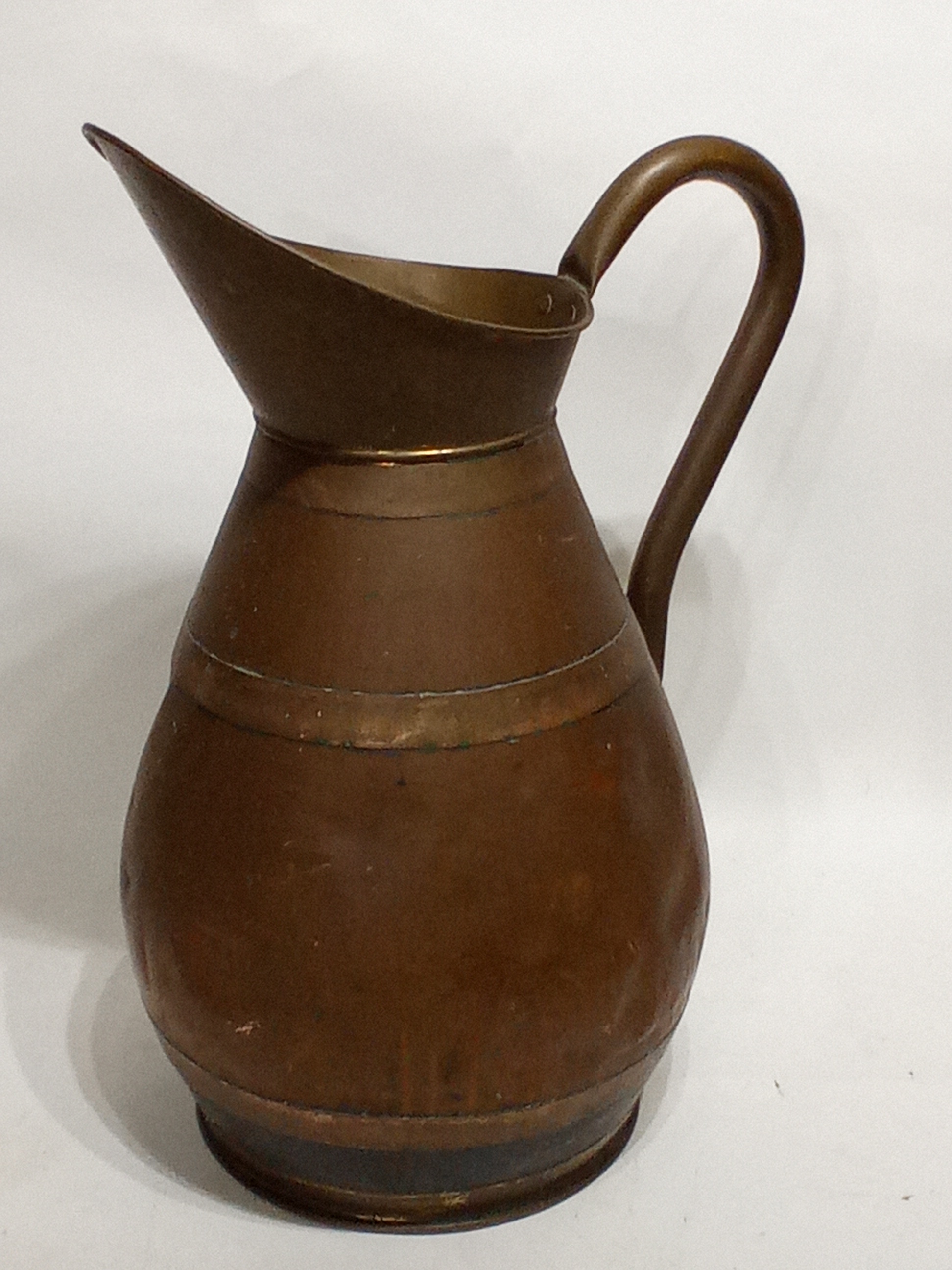 Vintage Copper and Brass Pitcher