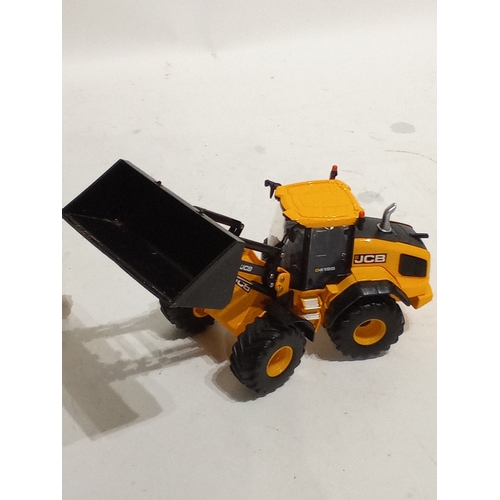 891 - New Ex Display Diecast JCB 419S With front loader 24cm x 11cm