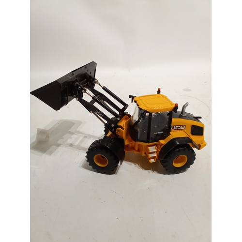 891 - New Ex Display Diecast JCB 419S With front loader 24cm x 11cm