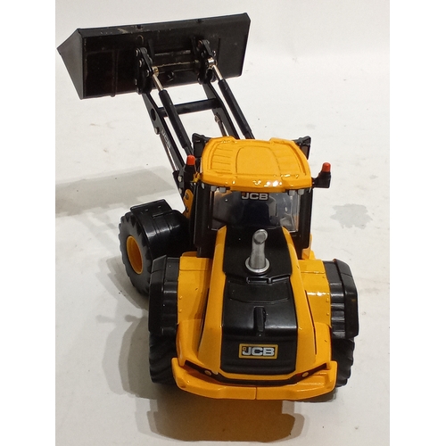 891 - New Ex Display Diecast JCB 419S With front loader 24cm x 11cm