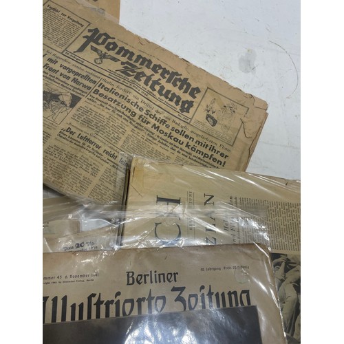 1095 - Quantity Of German WW2 Papers .