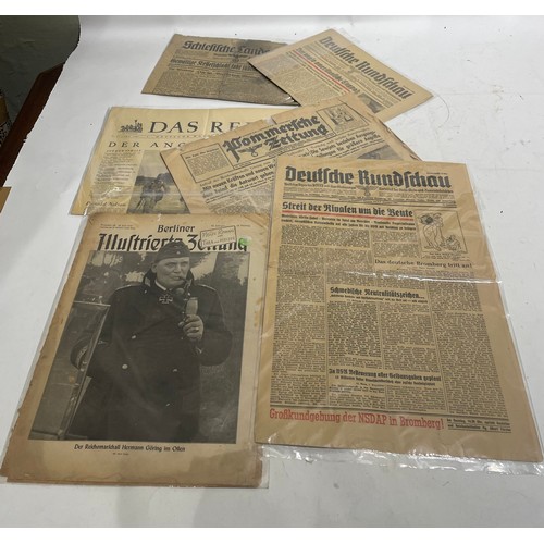 1096 - Group Of German WW2 Papers .