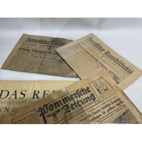 Group Of German WW2 Papers