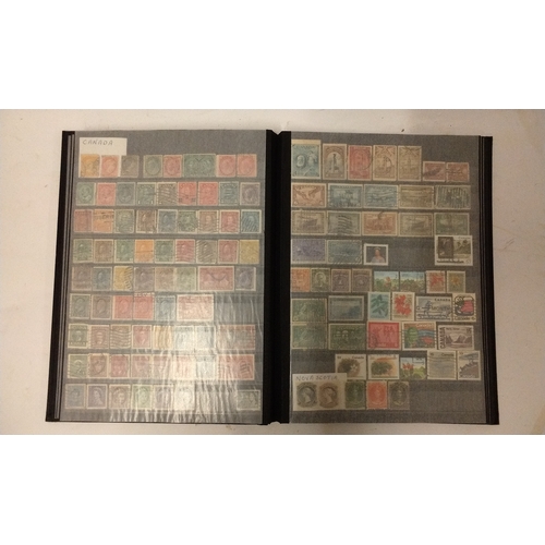 1201 - Stamp album with a comprehensive collection in alphabetical order