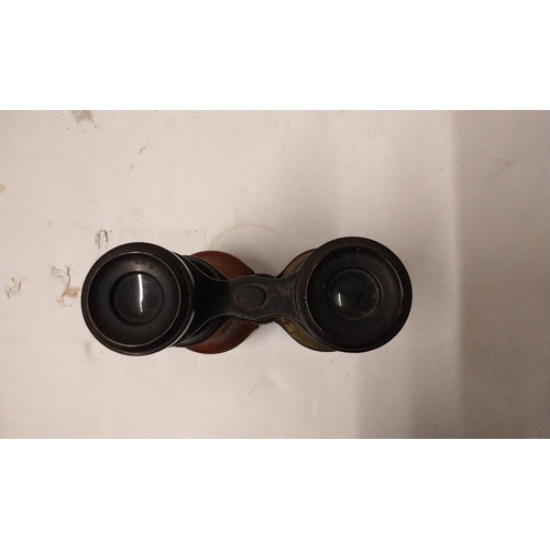 1203 - Pair of circa WW1 Binoculars