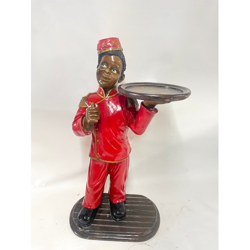 314 - Large  Blackmore Dumb Waiter Figure in the style of a Butler, 62cm high