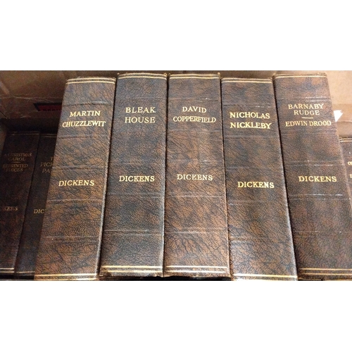 23 - Quantity Of Books To Include 16 x Charles Dickens novels printed by Oldham Press together with some ... 