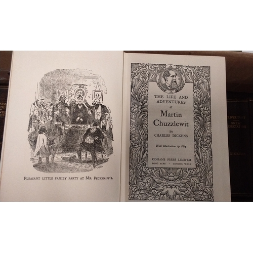 23 - Quantity Of Books To Include 16 x Charles Dickens novels printed by Oldham Press together with some ... 