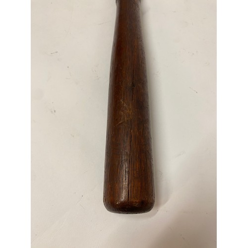 619 - Vintage  Wooden Truncheon 39cm Length