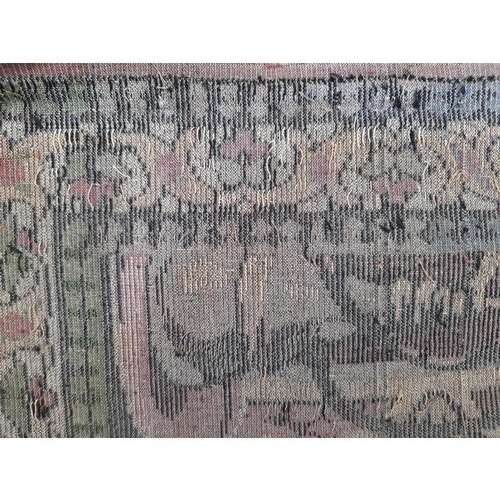 308 - Vintage Tapestry Wall Hanging of a Hareem, 164cm x 125cm