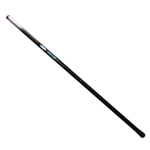 587 - Ten x Fladen 3meter Fishing Fiberglass Tele Landing Net Handle.   (10)