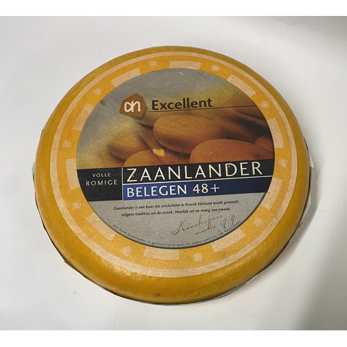 176 - Vintage Promotional Decorative Belgian Zaanlander Cheese Wheel Display Model 35cm Diameter