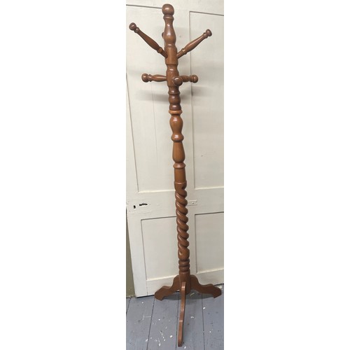 11 - French Coat Hand Stand.183 cms High