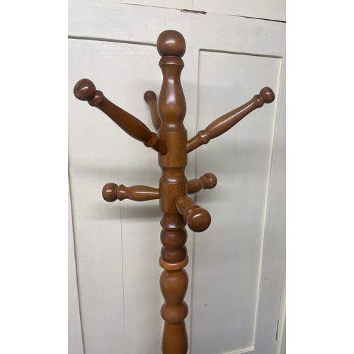 11 - French Coat Hand Stand.183 cms High