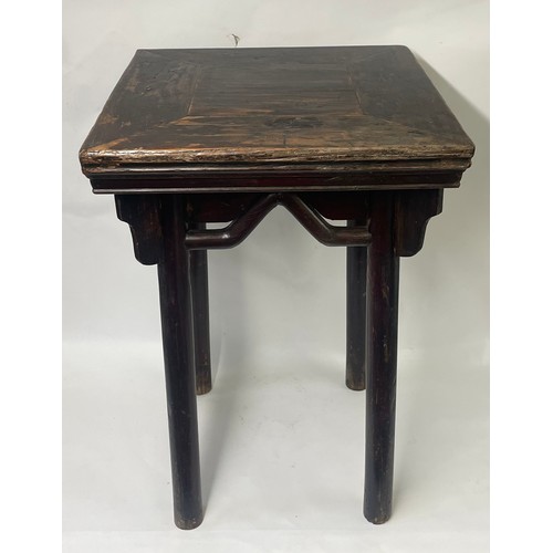 14 - Antique Chinese Table. 58 x 58 x 85 cms