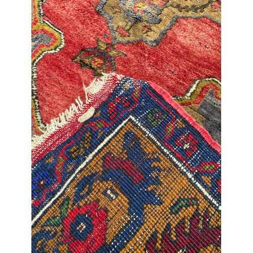 81 - Decorative Handmade Ground Rug / Runner  236cm x 117cm