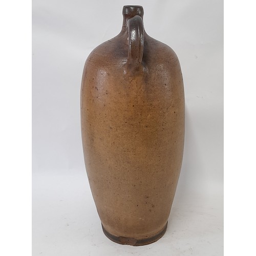 72 - Tall Stoneware Salt Glaze Jug, 47cm high