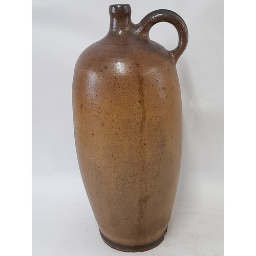 72 - Tall Stoneware Salt Glaze Jug, 47cm high