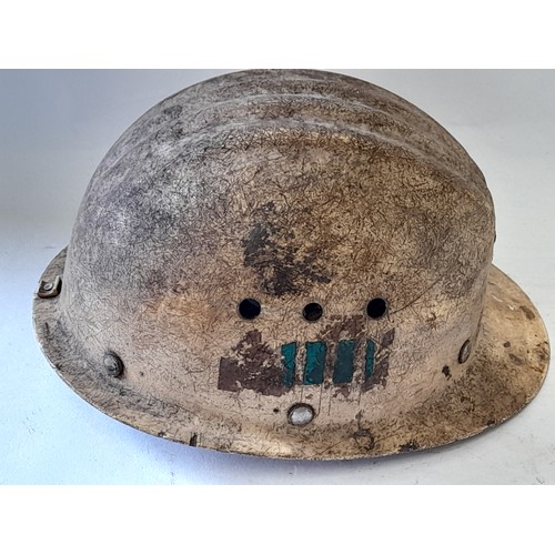 76 - Vintage French Miners Helmet