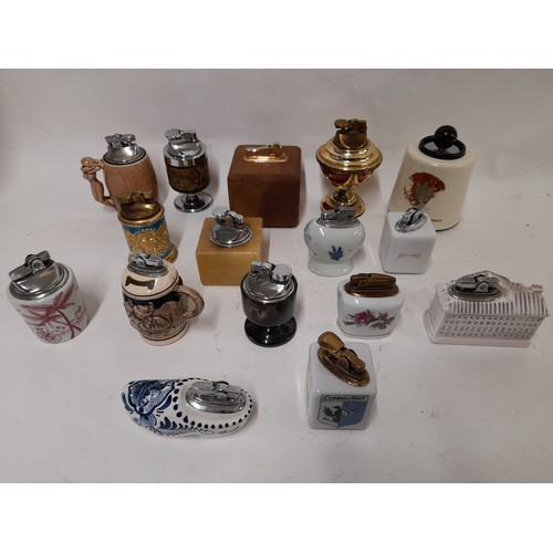 265 - Quantity of collectable vintage table lighters (16)