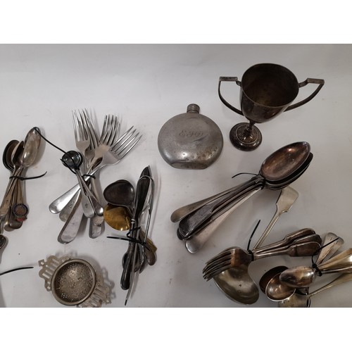 286 - Collection Of Mainly Plated  Flatware