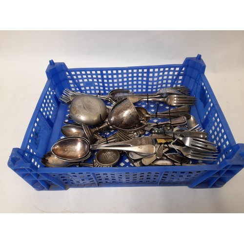 286 - Collection Of Mainly Plated  Flatware