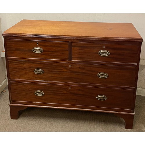 31 - Antique Two Over Two  Chest Of Drawers 91 x 119 x 50 cms