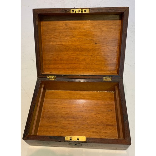 123 - Antique Rosewood Box
27 x 19 x 9 cms h