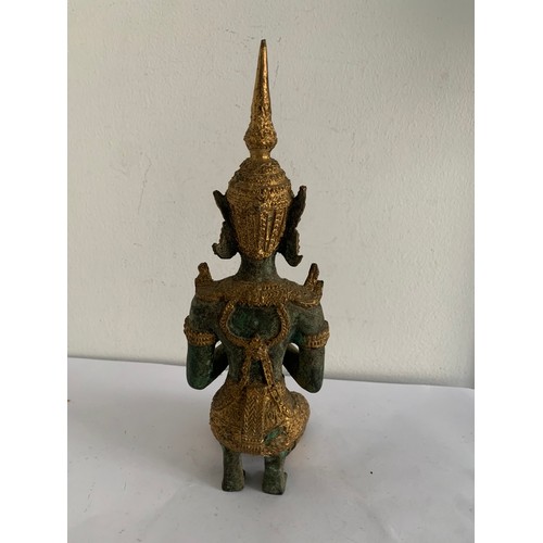 107 - Vintage Bronze Statue Of A Thai Buddha
7.5 x 8 x 23 cms h