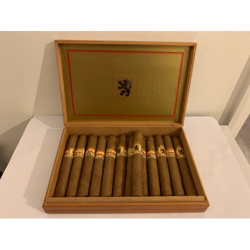 145 - Box Of 13 Vintage French Cigars