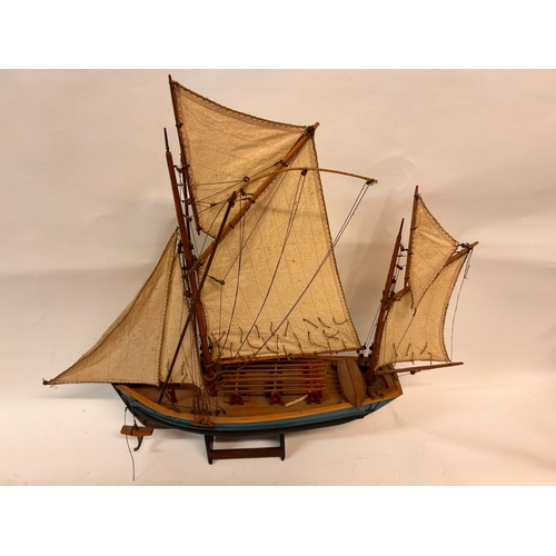 244 - Model Of A Sail Boat / Ship.