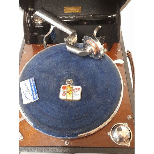 401 - 78rpm Portable Gramophone record Player