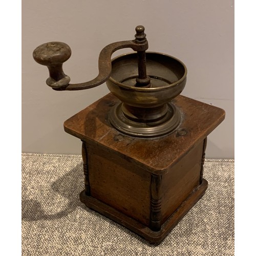 131 - Vintage Continental Coffee Grinder
16.5 x 16 x 31 cms h