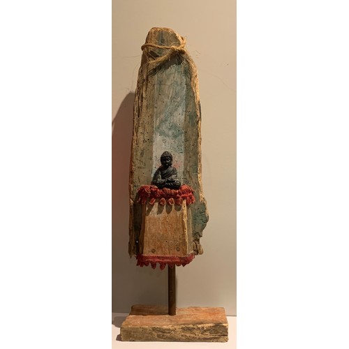 147 - Vintage Buddha Shrine On Stand
59 cms h