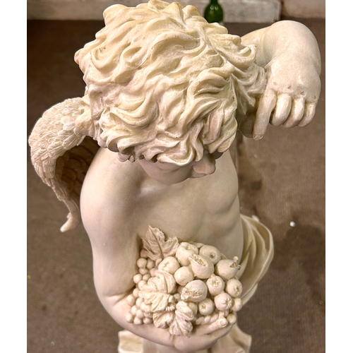 522 - Large Stature of a Cherub. 100cm x 26cm