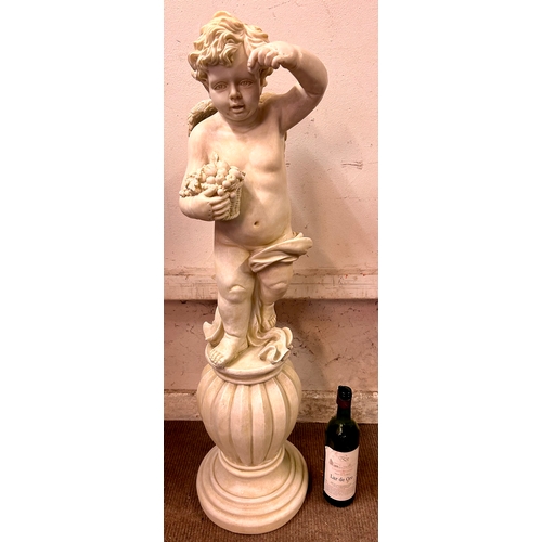 522 - Large Stature of a Cherub. 100cm x 26cm