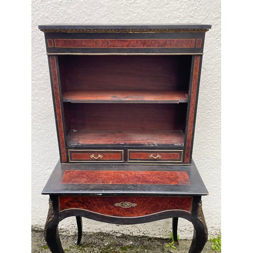 58 - French Napoleon lll Style Secretary Desk 142 x 70 x 45 cms